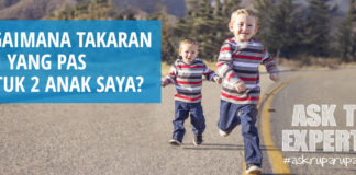 Takaran pas untuk gizi anak