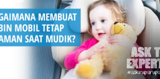 mudik nyaman bersama si kecil