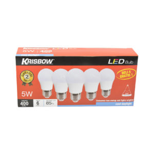 KRISBOW SET LAMPU BOHLAM LED