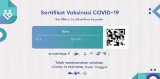 fungsi sertifkat vaksin