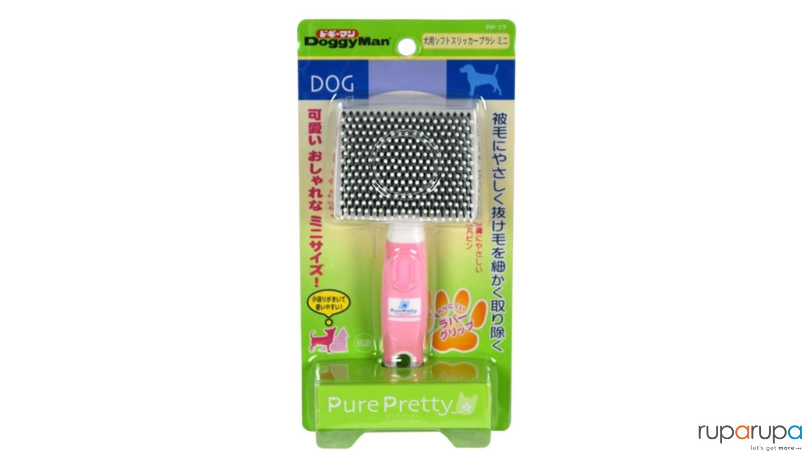 Doggyman Soft Slicker Sisir Anjing