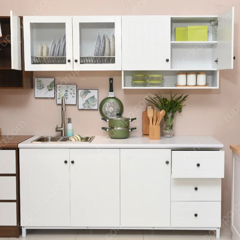 Drew Kitchen Set - Putih