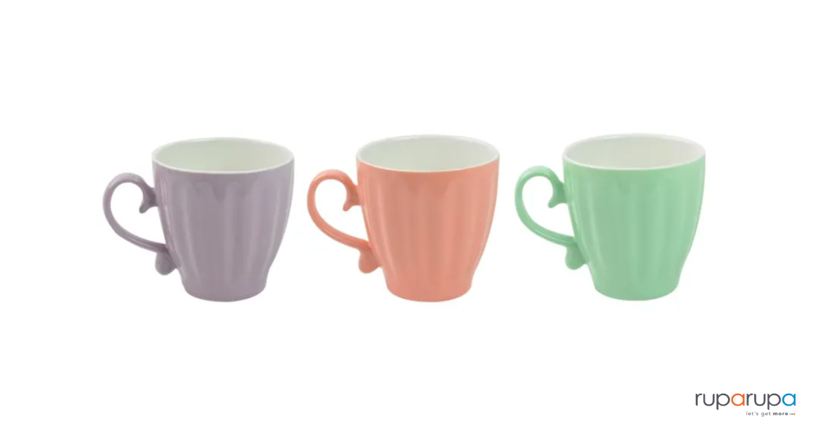 Appetite 430 Ml Set 3 Pcs Mug