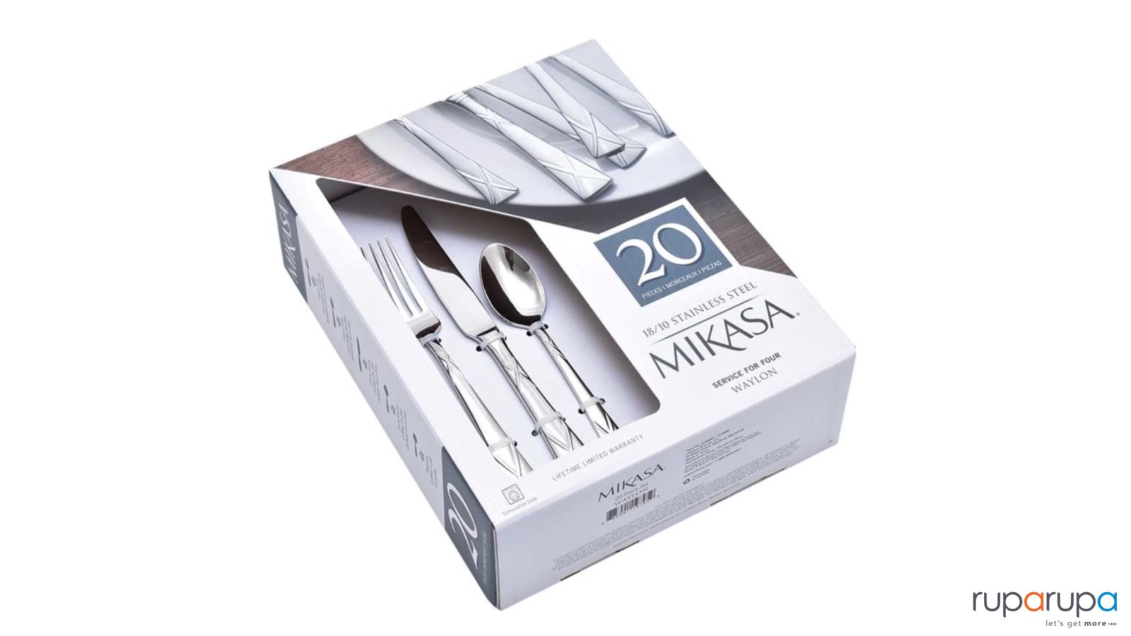 Promo 11.11 Mikasa Set Alat Makan Waylon 20 Pcs