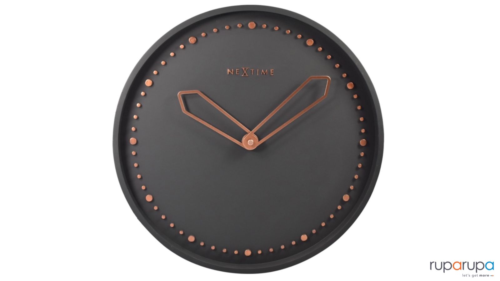 Nextime 35 Cm Wall Clock Cross - Hitam