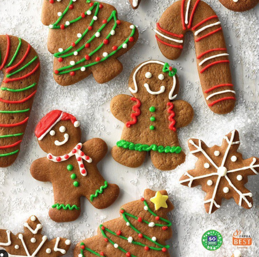 Resep kue natal gingerbread