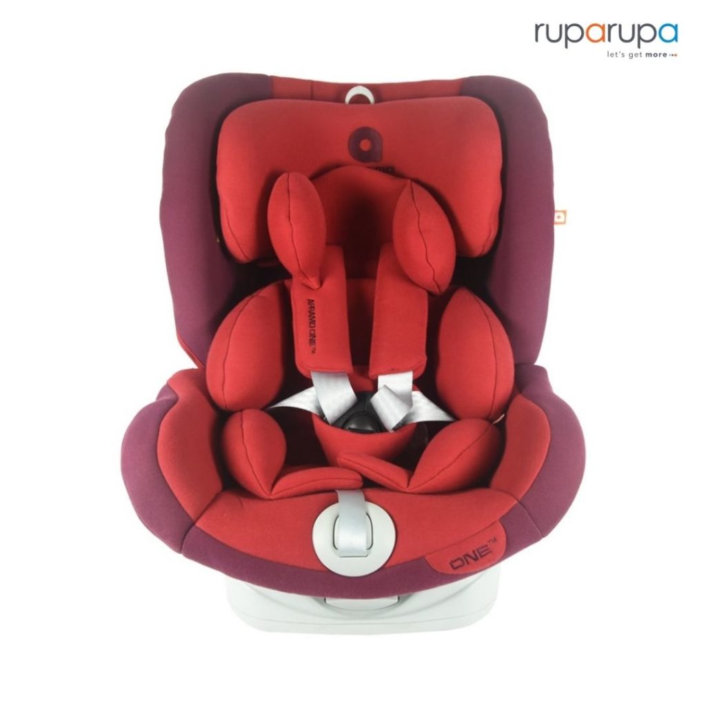 Baby car seat merah