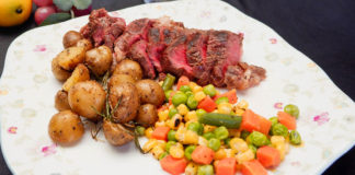 resep steak wagyu dan baby potato