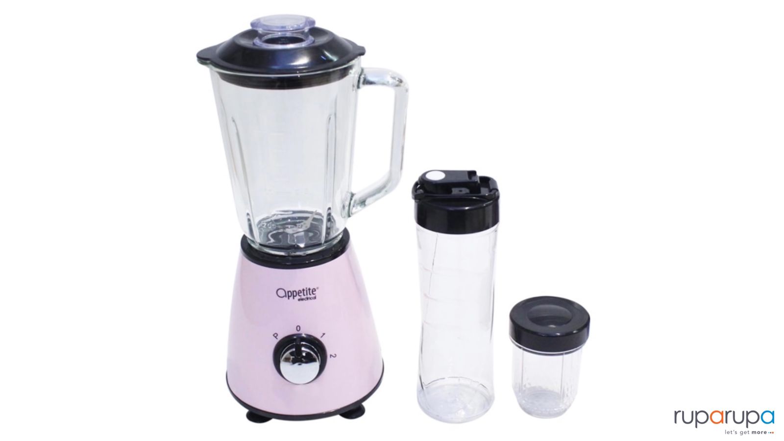 Appetite Electrical Terrence Set Blender - Pink alat dapur