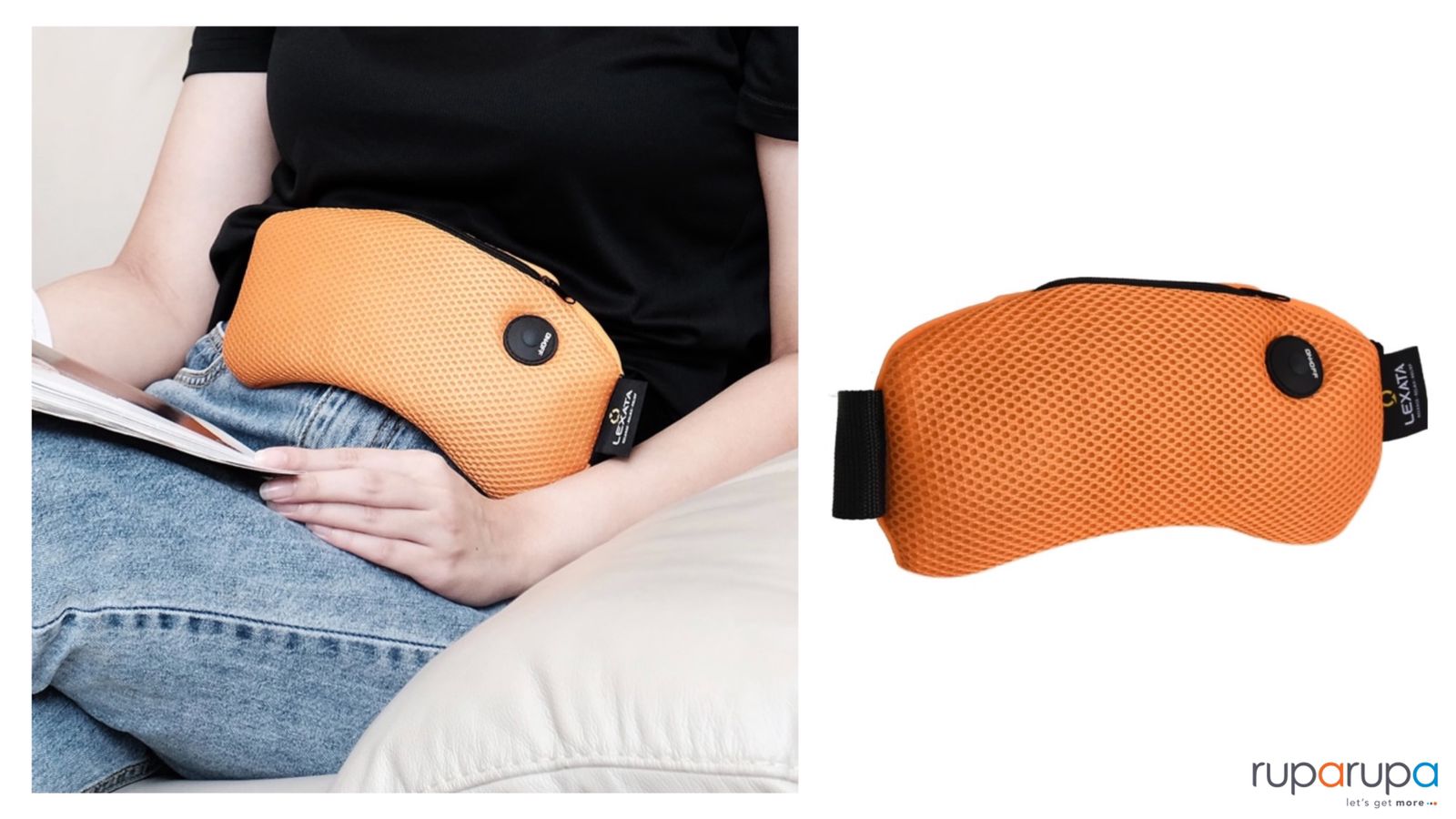 Lexata Pemijat Pinggang Slim Belt 01 - Orange