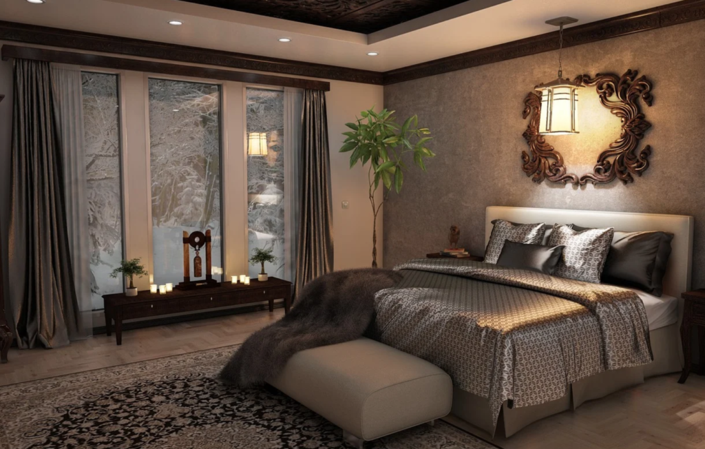 desain interior kamar tidur minimalis modern