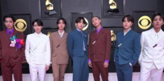 momen bts di grammy awards