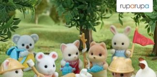 menyimpan mainan sylvanian families