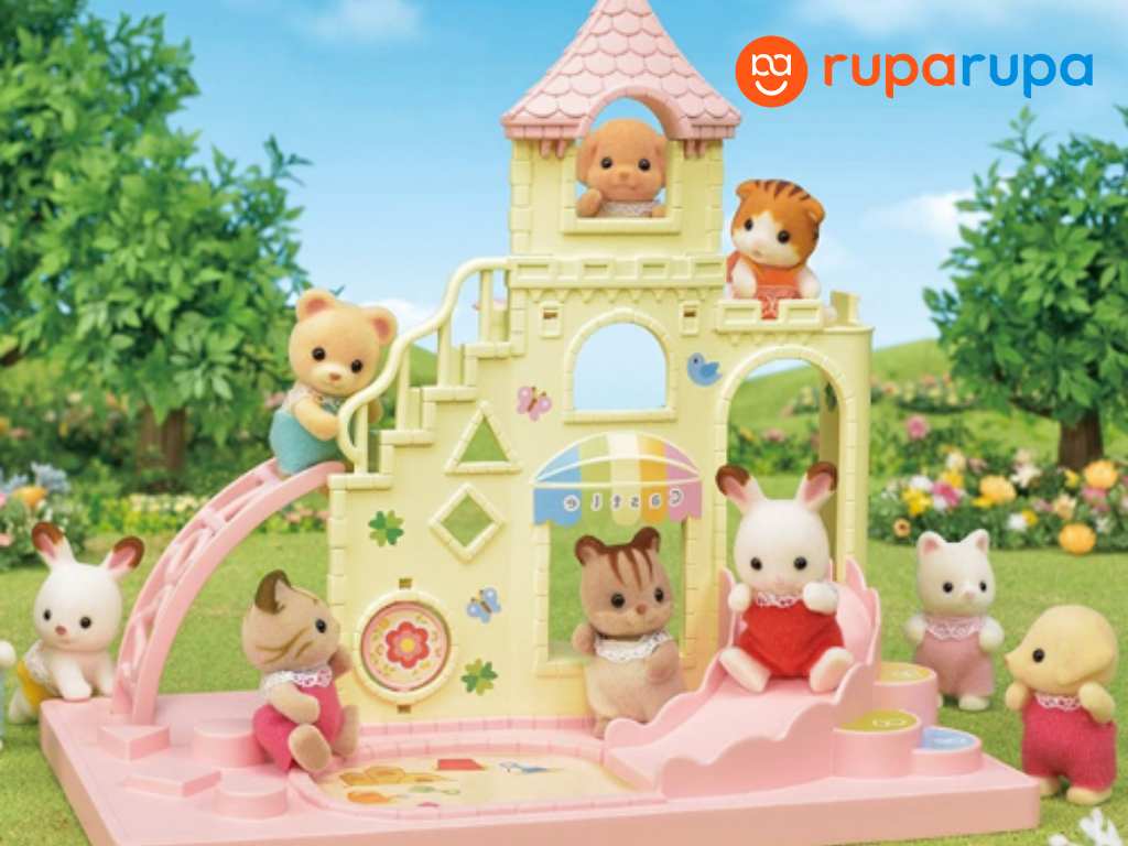 cara membersihkan mainan sylvanian families