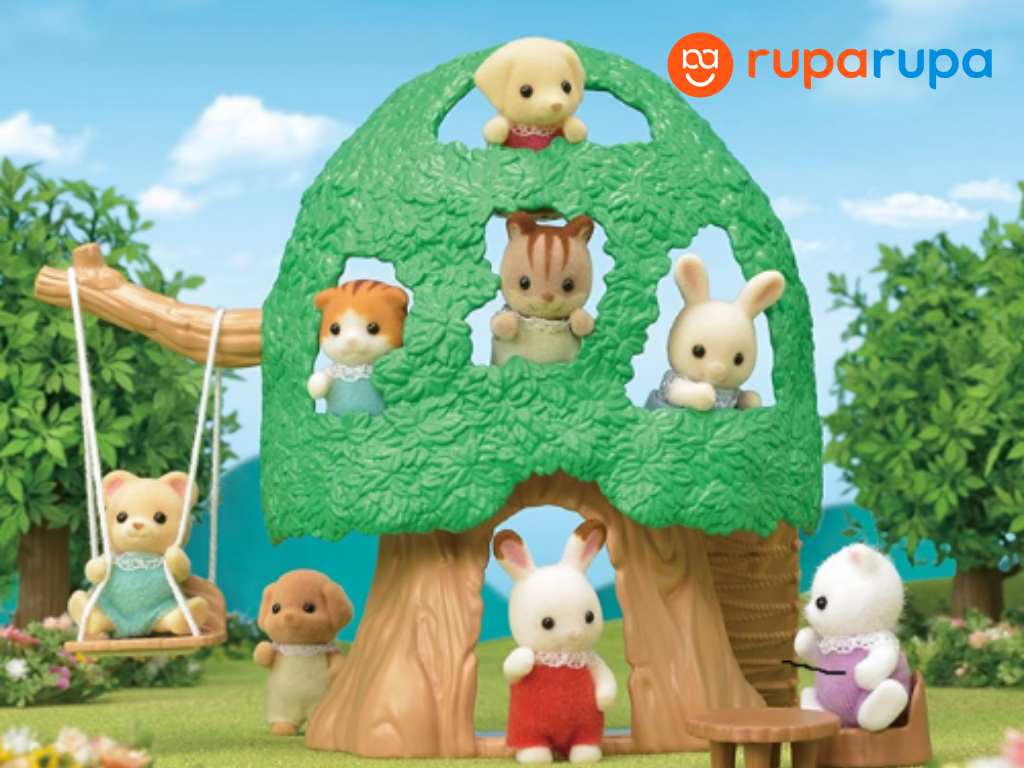 cara membersihkan mainan sylvanian families