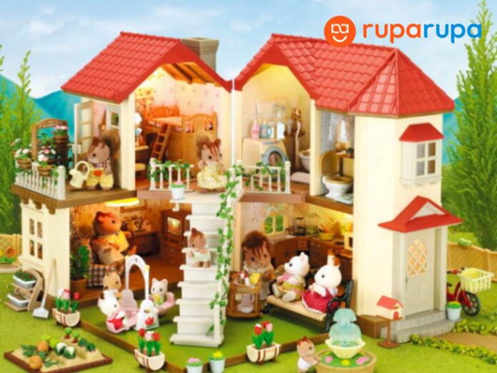 Sylvanian Families Boneka City House With Lights Renewal