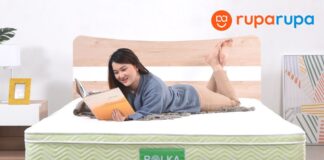 kasur springbed on box rolka